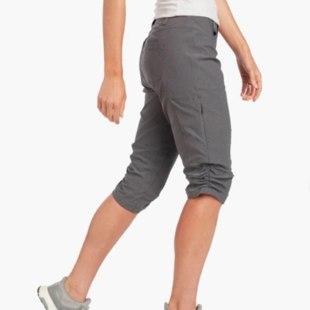 KUHL TREKR KAPRI Women 2 Pants Outdoor Hiking Casual Utility PAVEMENT
